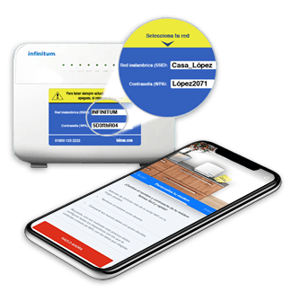 Personaliza tu módem en la App Telmex