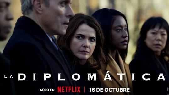 La diplomática en Netflix con Telmex