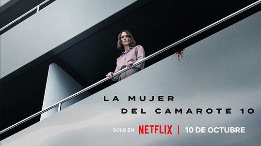La mujer del camarote 10 en Netflix con Telmex