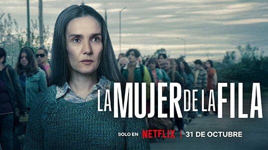 La mujer de la fila en Netflix con Telmex