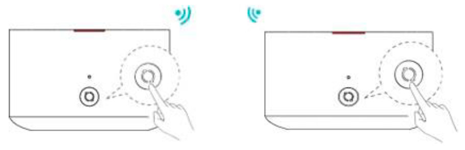 Imagen ilustrativa presiona el botón de WPS